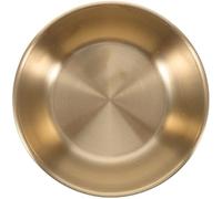 Hemobllo Brass Altar Offering Bowl with Pentagram Shape, Multifunctional Use and Craftsmanship for Worship and Traditional Rituals, Unique Golden Decor Bowl for Home or Ritual Smudging