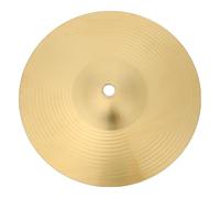 Hemobllo Brass Ride Cymbal 10 Inch for Drum Kit Jazz Drum Replacement Accessory Not Easy to Deform Sturdy Musical Instrument Part for Drummers and Percussionists