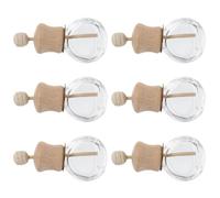 Hemobllo Car Aroma Diffuser 6pcs 10ml Clip-on Air Freshener Bottles Compact Fragrance Diffuser for Automotive Vent for Daily Use