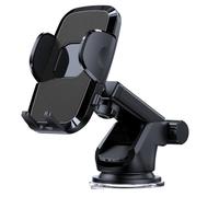 Hemobllo Car Phone Stand with Strong Suction Cup Adjustable Mobile Phone Holder for Dashboard Console Navigation Compatible with Smartphones for Vehicle Use