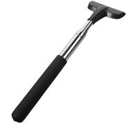 Hemobllo Car Rearview Mirror Wiper Squeegee Telescopic Black Automotive Window Cleaner Tool for Rain and Fog Removal, Car Windshield Squeegee for Rearview Mirror Cleaning