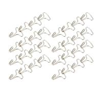 Hemobllo Car Seat Pad Installation Hooks Professional Manufacturing Suitable for 2cm Wide Straps 200pcs Iron Hangers for Automotive Seat Cover Fixing with High Precision Car Cushion