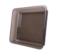 Hemobllo Car Storage Box Brown Compact Under-Seat Organizer Tray Multi-Use Vehicle Interior Storage Holder Waterproof Boot Tidy Case Suitable for Car Trunk