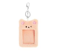 Hemobllo Cartoon Plush Card Holder Holder Clip Plush Front Pocket Student Travel Essential