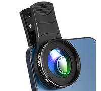 Hemobllo Cell Phone Macro Lens Professional Pro Macro Lens Filter for Smartphones High-definition Photography Multi-coated for Detailed Shots of Flowers Jewelry and More