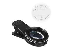 Hemobllo Cell Phone Macro Lens Professional Pro Macro Lens Filter for Smartphones High-definition Photography Multi-coated for Detailed Shots of Flowers Jewelry and More
