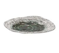 Hemobllo Ceramic Butterfly and Bee Feeder Water Dish Large Blue Eye Tear Outdoor Bird Food Container Garden Tray for Wildlife Feeding