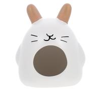 Hemobllo Ceramic Cooling Hamster House Pet Hideout Summer Small Animal Nest Guinea Pig Hide Place White