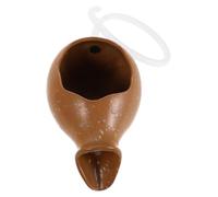Hemobllo Ceramic Jug Water Fountain with Open Top Planter Mini Outdoor Spitter for Garden and Indoor Fish Tank Decoration Artistic Pot with Elegant Finish and Relaxing Water Flow