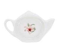 Hemobllo Ceramic Tea Bag Holder Small Decorative Mini Plate Lightweight Tray for Kitchen and Afternoon Tea