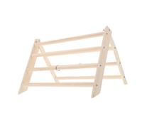 Hemobllo Chicken Perch Stand for Brooder Wooden Roosting Bars for Chicks Space-saving Design Easy to Clean Natural Wood Construction Essential Chicken Accessories for Poultry Habitat
