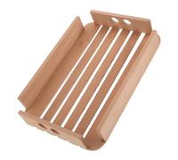 Hemobllo Cigar Humidor Cedar Tray Brown Wood Drawer Insert with Layered Organization for Lounges and Gifting Occasions