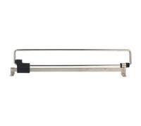 Hemobllo Clothes Rod for Closet, Adjustable Retractable Closet Pull Out Rod, Valet Rod, Extending Rail Pull Out Hanger Closet Valet Rod,Rail Sliding Telescopic Clothes Rod for Hanging Clothes 45cm