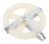 Hemobllo Clothesline Pulley Wall-mounted Laundry Line Pulley with 5-inch Diameter Steel Wire Rope for Outdoor Clothes Drying Heavy-duty Suitable for Garden Home Use