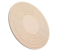 Hemobllo Concentric Wooden Rail Set for Clay Cutting Pottery Tools, Round Ceramic Forming Mold Craft Tool for DIY Ceramic and Mud Modeling