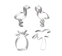Hemobllo Cookie Cutters Biscuit Mold Coconut Tree Shape Stainless Steel Easy to Use and Clean DIY Baking Tool for Cookies and Chocolate