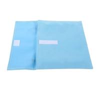 Hemobllo Cooling Ice Bag for Small Animals Blue Hanging Summer Pouch Easy to Clean Cloth Material Suitable for Guinea Pig and Ferret