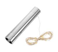 Hemobllo Copper Wire LED String Light Warm 20 LEDs Battery-Free Decorative Lamp for Wine Bottle Crafting and Home Decor