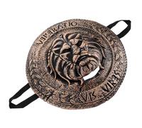 Hemobllo Cosplay Shield Durable for Halloween Performance Medieval Costume Accessory Lightweight and Compact Design for Imaginative Play at Parties