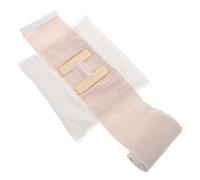 Hemobllo Cotton Wound Supply Elastic Bandage Wrap for Outdoor Emergency Flexible Application with Portable Design, Beige and Bleeding Control and Travel for Sports Wrist Protection