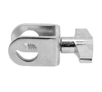 Hemobllo Cowbell Mount Clip Adjustable Metal Clamp for Drum Kits Easy Installation for Stabilizing Cowbells in Live Performances