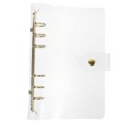 Hemobllo Creative Design PVC Notepad Protector Notepad Cover Handbook Cover Easy to Carry for Teachers and Students in Classrooms and Offices