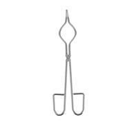 Hemobllo Crucible Tongs for Metal Smelting Long Handle Design Professional Melting Tool for Laboratory Use High Temperature Resistant Clamp