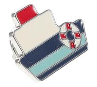 Hemobllo Cruise Ship Versatile Accessory Japanese-inspired Brooch Pin Cute Made of Zinc Alloy Holiday Lapel Pin for Backpacks and Scarfs for Women and Kids’ Outfits