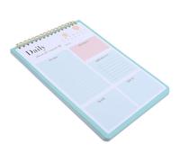 Hemobllo Daily Organizer Notepad Emerald Time Management Study Planner to Do List Pages and Calendar for Efficient Scheduling and Appointment Tracking at Work and School