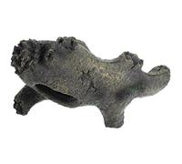Hemobllo Decor and Style Dark Creates Shelter Simple Atmosphere Resin Hideout Cave Reduces Daylight Reptile for Lizard Animals Landscape