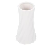 Hemobllo Decorative Ceramic Vase with Minimalist Narrow Form Matte Surface for Bedroom or Living Room Display of Dried Flowers and Small Plants