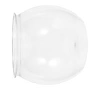 Hemobllo Decorative Round Fish Tank Unbreakable Tabletop Aquarium for Hydroponic Plants Compact Design for Decor High and Structure
