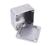 Hemobllo Diecast Aluminum Guitar Effect Pedal Enclosure 1590lb 50x55x31mm Metal Stomp Box Project Case for Electronics and Pedal Boards