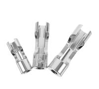 Hemobllo Diesel Injector Sleeve Socket Set Open Pipe Removal Design 3pcs 12mm 18mm 15mm Alloy Multifunction Fuel Line Socket Tool for Vehicle Maintenance and Repair Shops