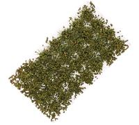 Hemobllo DIY Artificial Grass Cluster for Model Scenery, Autumn Green Simulated Shrubs for Military Static Display, Miniature Fake Grass Decor for Model Trains and Hobby Landscaping