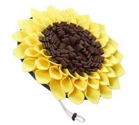 Hemobllo Dog Slow Eat Pad Large Felt Snuffle Mat 15In Sturdy Folding Feeding Mat for Natural Foraging and Sniffing Sense Improvement for Small to Large Dogs