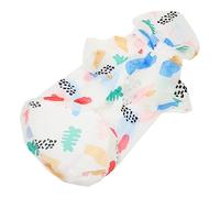 Hemobllo Dog Sun Protection Hoodie for Summer Breathable Dog Shirt with Hood Multi Colored Pet Coat for Puppies and Cats Easy to Wear Washable and Reusable for Outdoor Activities