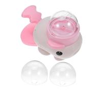 Hemobllo Dog Treat Dispenser Toy Interactive Pet Feeder with Button Whale Shaped for Automatic Feeding, Portable and Convenient Abs Slow Feeder for Dogs at Home and Travel