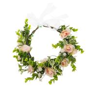 Hemobllo Dog Wedding Flower Collar Removable Rose Charm, Lightweight Fabric Photo Ready Accessory for Wedding Ceremony, Unique Design Comfortable Pet Collar for Dogs