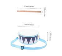 Hemobllo Double Sided Snare Drum for Drumsticks and Strap Musical Instrument for Early Music Education and Motor Skill Development