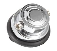 Hemobllo Double Sides Ear Hook Connector Snare Drum Lug Silver Metal and Rubber round Drum Part with Scratch Protection and Easy Installation for Instrument