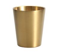 Hemobllo Double Wall Shot Glass 180ml Stainless Steel for Whiskey and Shots | Rust Resistant Barware, Stackable round Design, Non-slip Base, Brushed Surface, Suitable for Home Bars and Camping