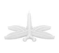 Hemobllo Dragonfly Silicone Mold for Resin Crafts 3D Embossed White Silicone Ornament Mold Large Dragonfly Wall Hanging for DIY Crafting