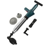 Hemobllo Drain and 4 Abs in with Construction Steel Stainless Different Heads Pressure-driven Unclogger Blast Clogs for Bathroom Kitchen Wash Pool and Shower