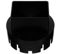 Hemobllo Drain Coupler Downspout Adapter for Landscaping and Villa Rainwater Drainage System, Plastic Pipe Connector with Longevity and Efficient Water Flow for Applications