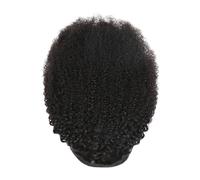 Hemobllo Drawstring Curly Ponytail Extension Black 20 Inch Smooth and Soft Cloth Hairpiece Suitable for Face Shape Hair Extension
