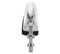 Hemobllo Drum Accessories Drum Lug Replacement Components 2.8cm Hole Spacing Silver Metal Brass Rubber Precision Manufacturing Enhanced Resonance