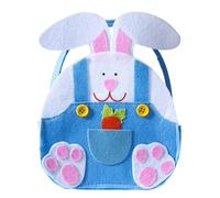 Hemobllo Easter Cloth Pouch Easter Candies Bag Bunny Shape Lovely Cartoon Bunny Container Lightweight Cloth Festive Atmosphere Creation Easy Carrying Suitable for Adults Room Decoration