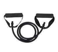 Hemobllo Elastic Resistance Bands Black Natural Latex with Handles for Full Body Strength Training Suitable for Men Women and Seniors Yoga Pilates Stretching