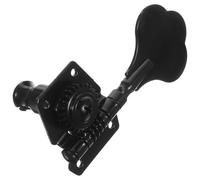 Hemobllo Electric Bass Guitar Tuning Pegs Left Hand Open Gear Machine Heads Replacement Knobs with Oxidation-resistant Coating Easy Installation for String Tuning